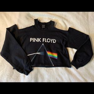 Pink Floyd cropped sweater